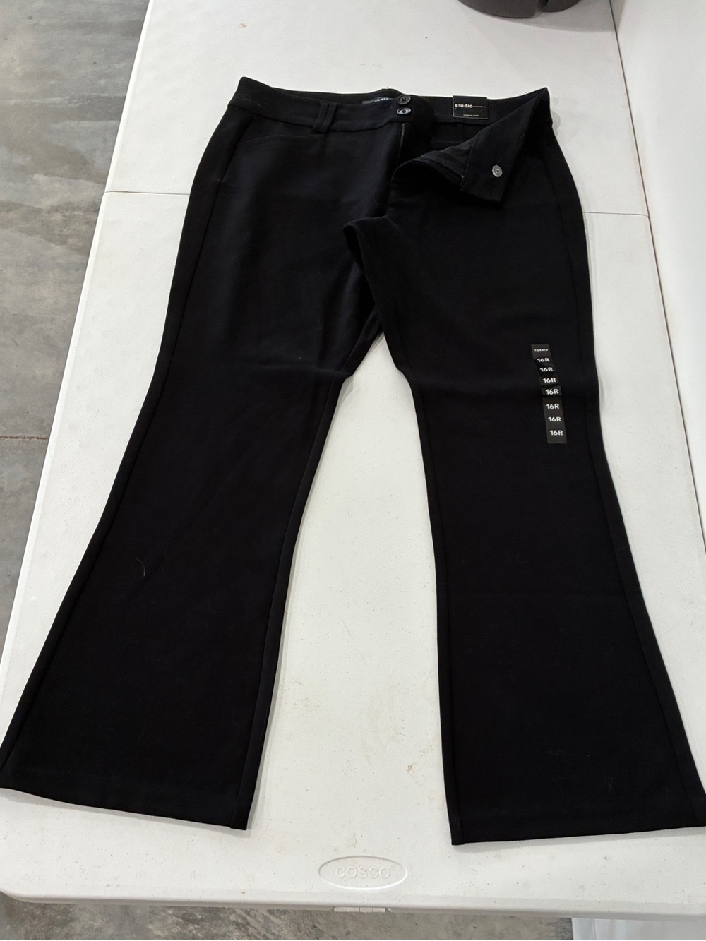 Studio by Torrid Black Bootcut Trouser Pants NWT - Size 16R Professional Career